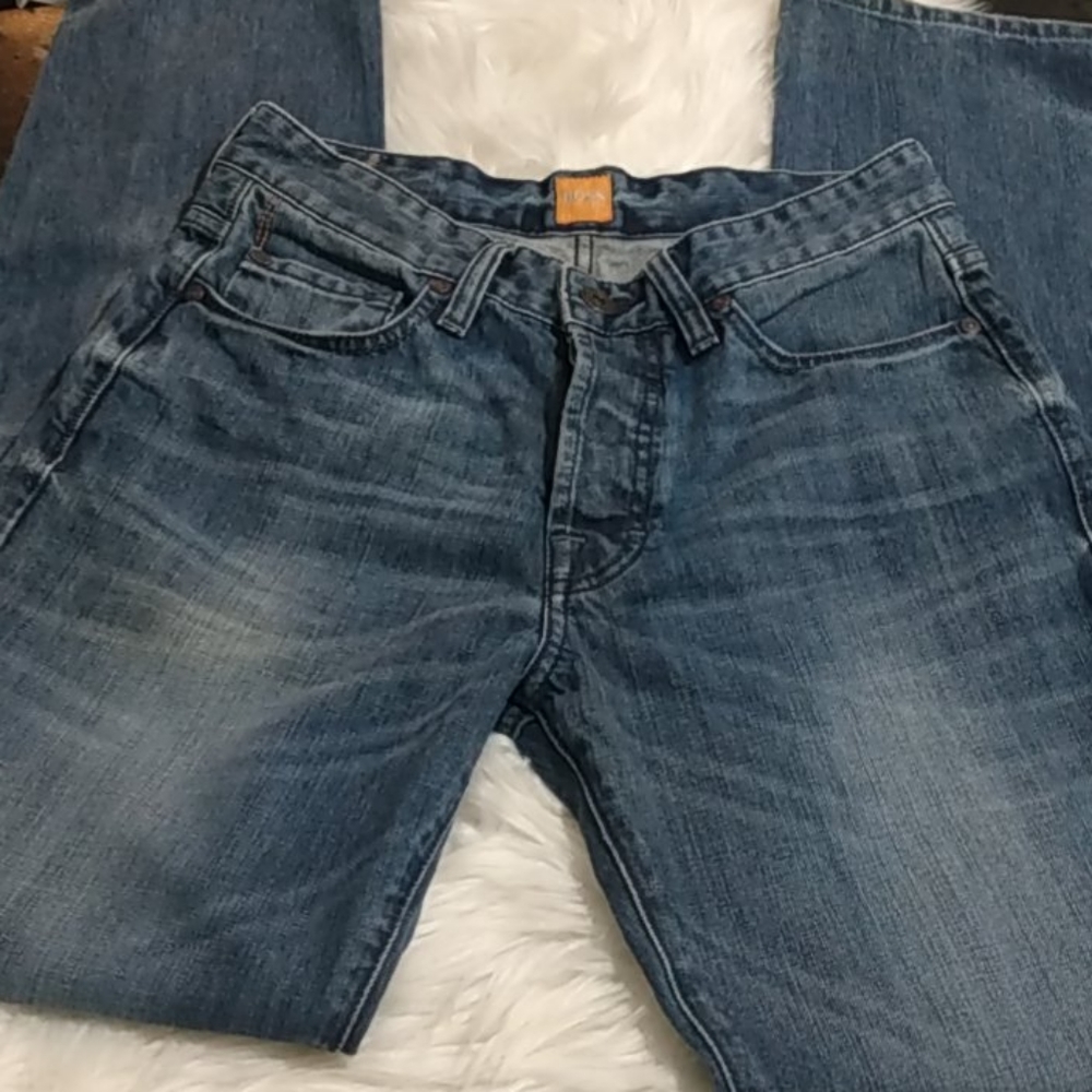 Boss orange 25 regular medium wash jeans